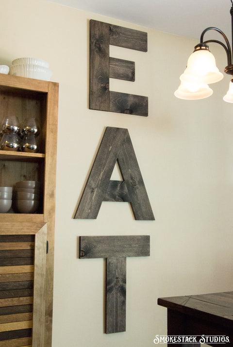 Large EAT sign